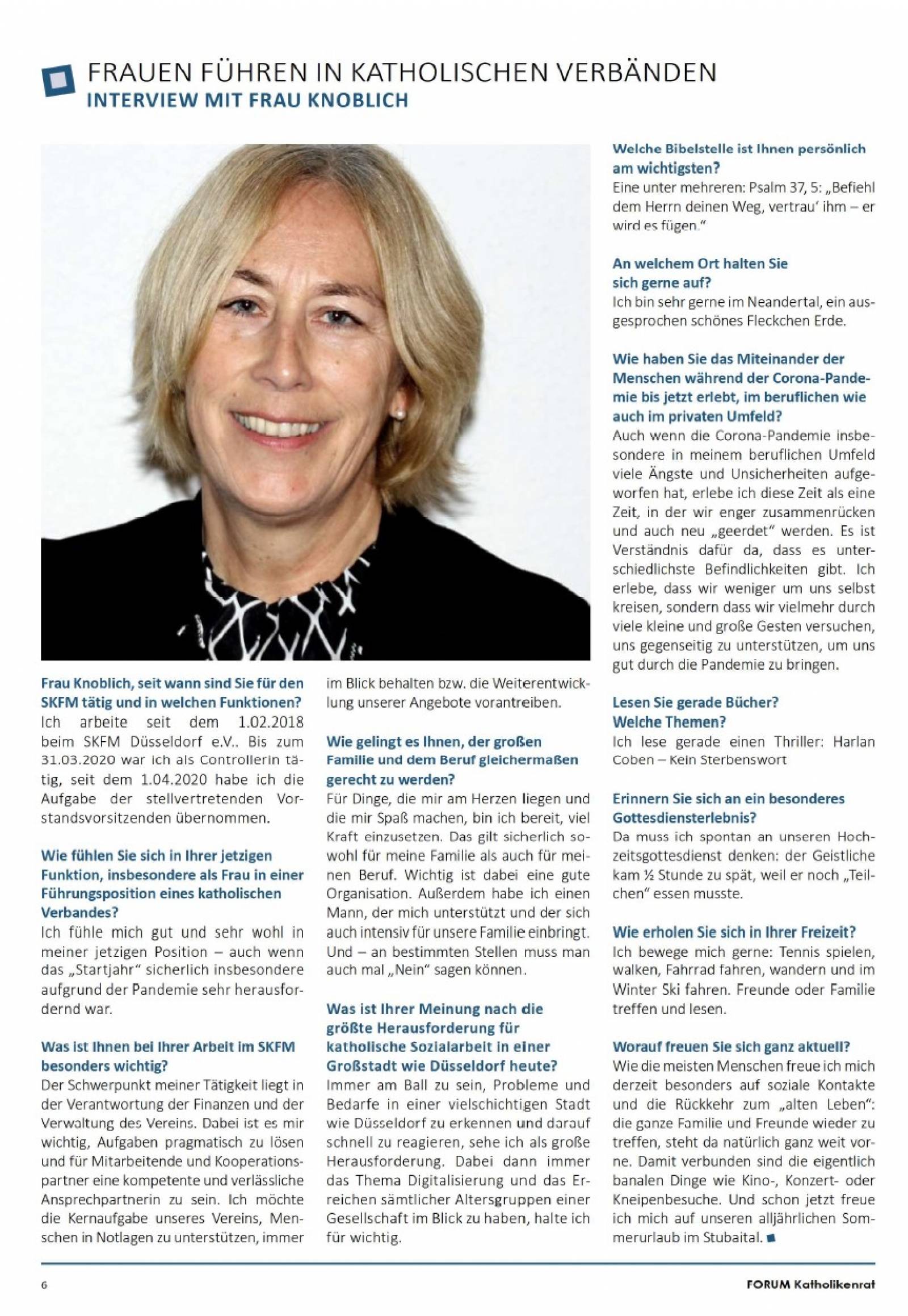 aus: Forum Katholikenrat, Februar 2021