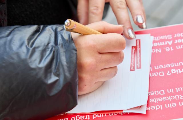 Presseresonanz: Aktion gegen Armut